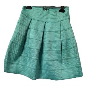 Dina Be Francesca's Collections Turquoise Skirt M